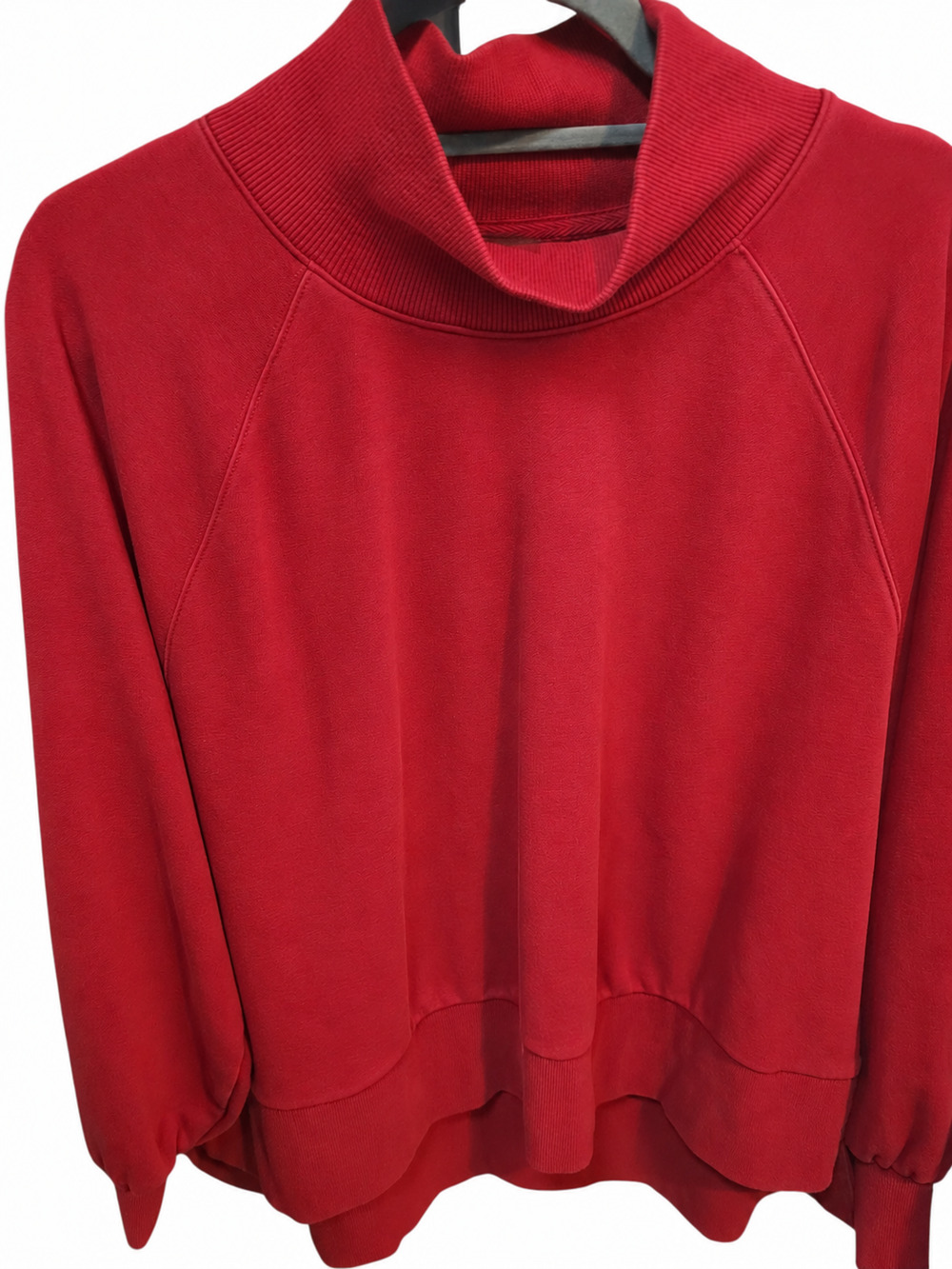 CALIA Carrie Underwood Red Soft Scuba Funnel Neck Pullover Sweatshirt XXL